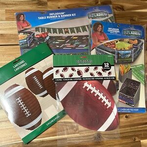 Football Birthday / Game Day Party Decoration Bundle